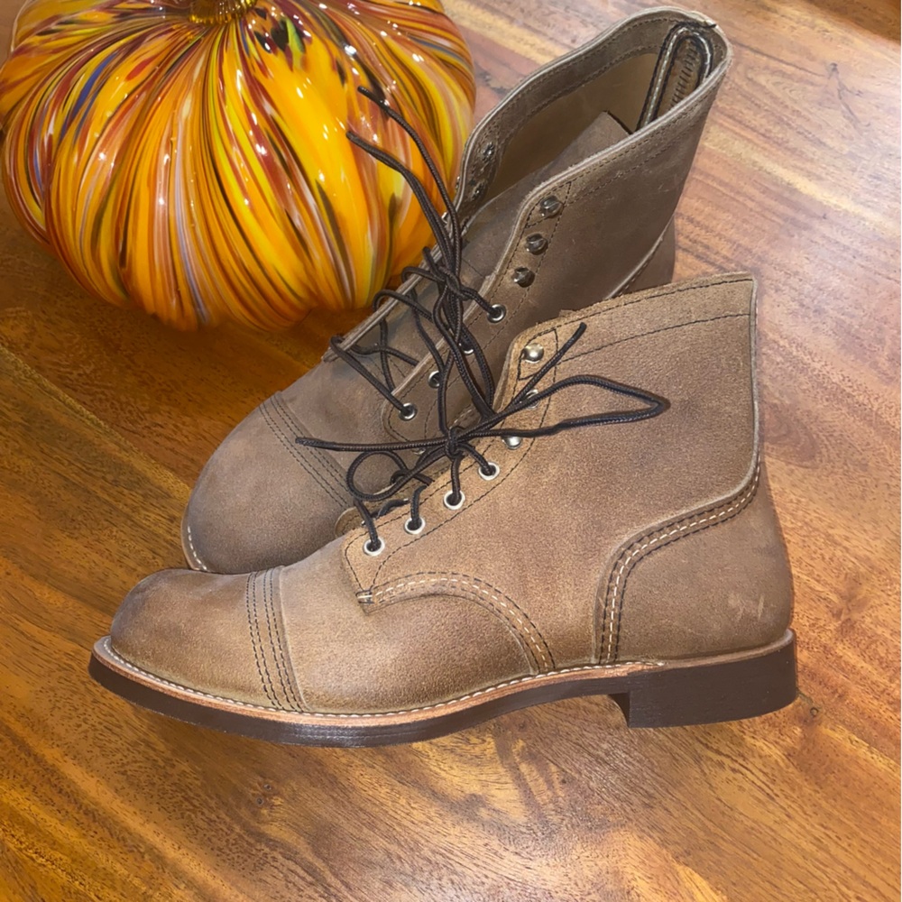 Red Wing Men’s Iron Ranger 8083 Suede Boots